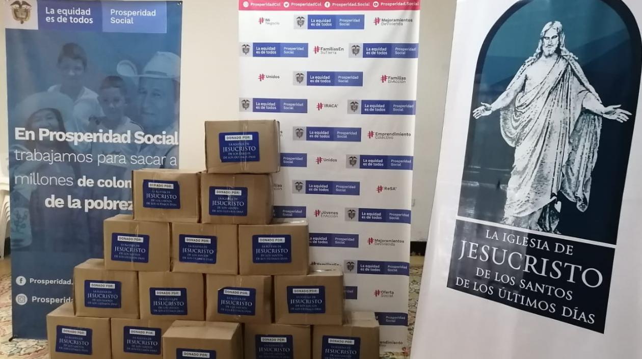 lglesia de Jesucristo de los Santos de los últimos días dona 24 mil ayudas  alimentarias | ZONA CERO