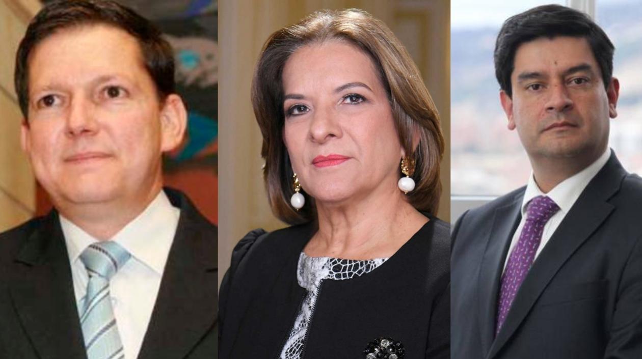 Wilson Ruiz, Margarita Cabello y Juan Carlos Cortés, la terna para la Procuraduría.