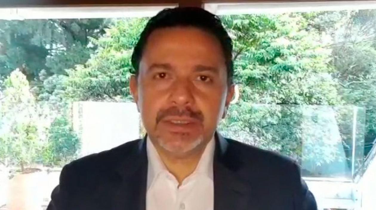 El alto comisionado para la paz de Colombia, Miguel Ceballos.