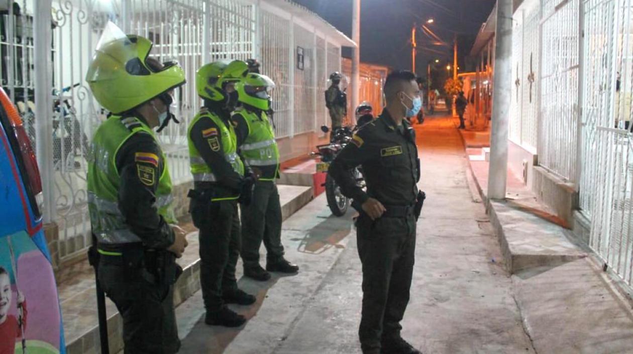 Operativos de la Policía y Ejército en Soledad.