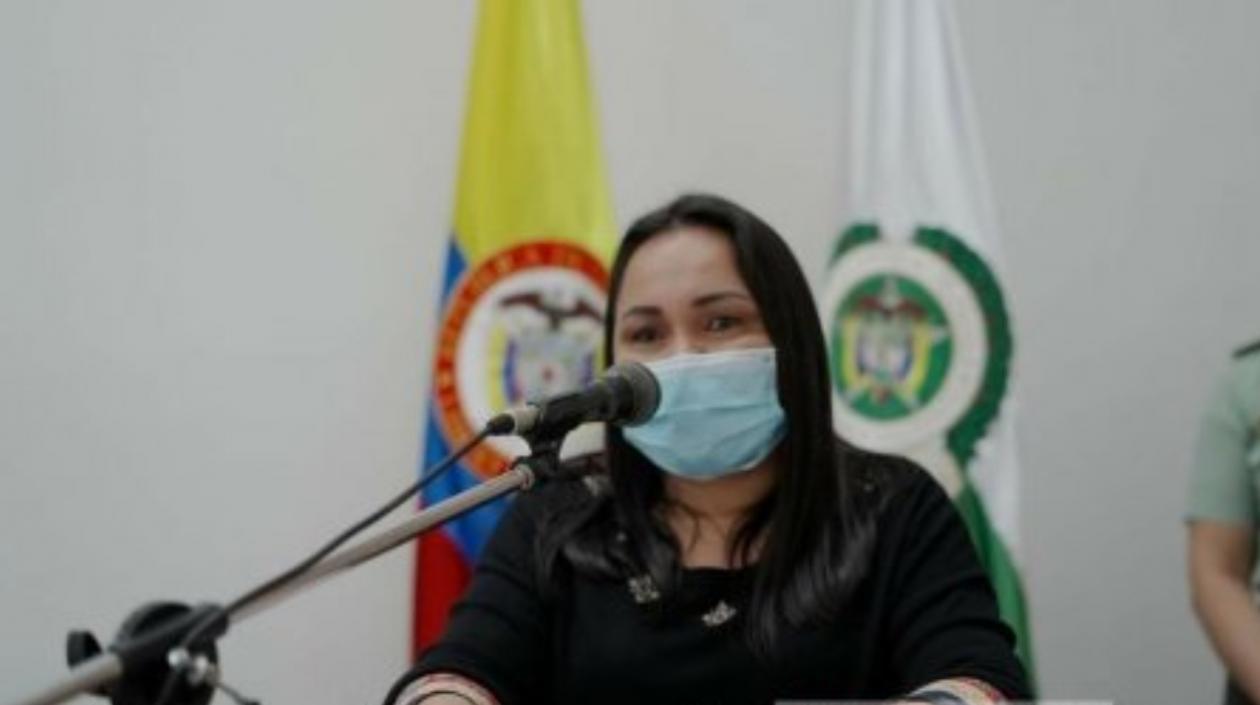 Secretaria de Hacienda del departamento de Casanare, Johana Marcela Chala Tovar.