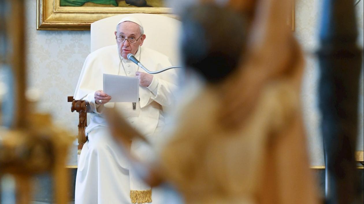 El Papa Francisco en El Vaticano.