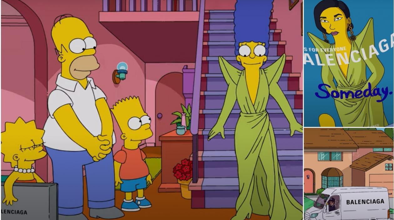 Imágenes del capítulo de Los Simpsons.