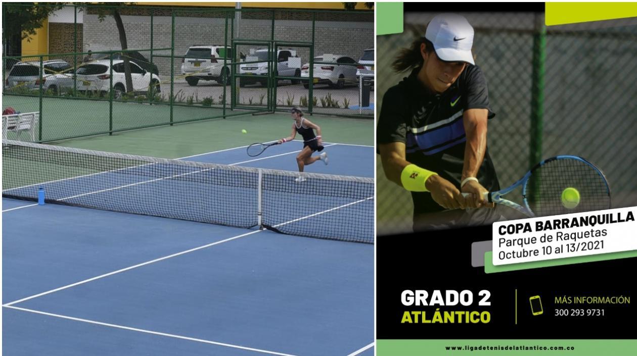 El torneo Grado 2 se jugará en las canchas del Parque de Raquetas. 