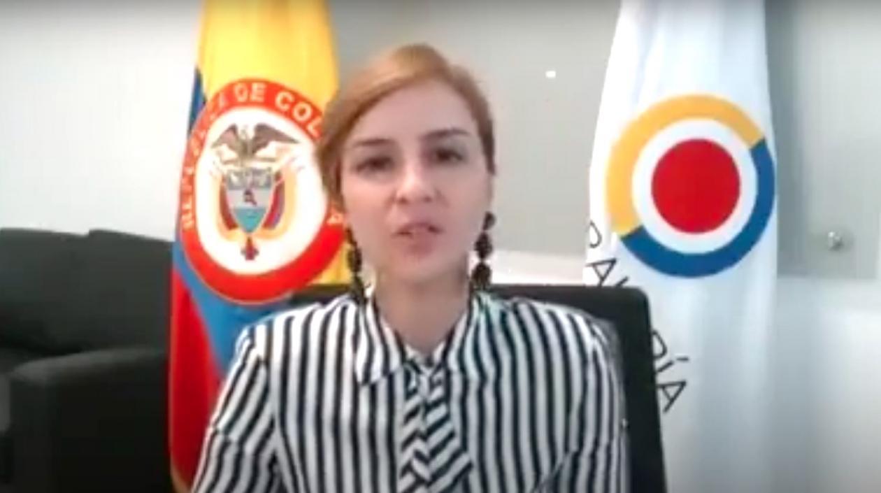 Lina María Aldana, Contralora Delegada para el Sector Salud.