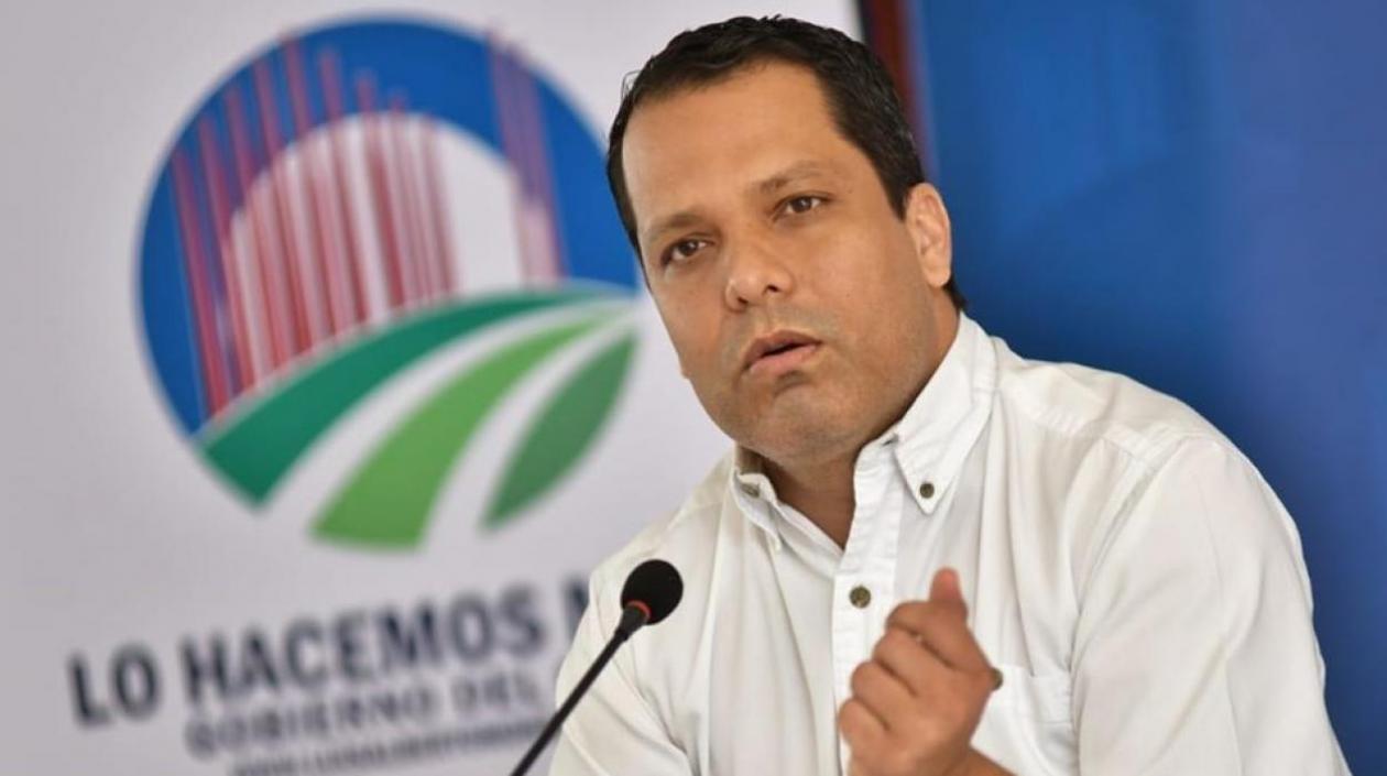 El Gobernador del Cesar Luis Monsalvo Gnecco