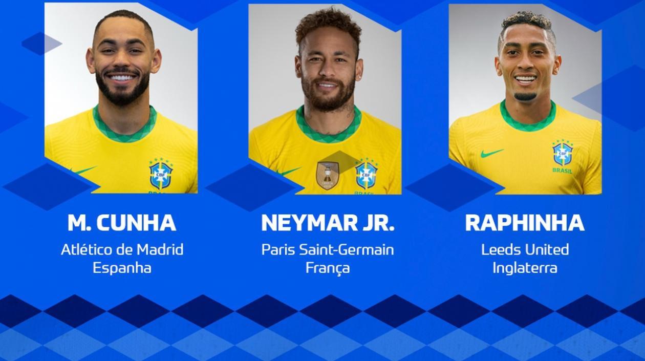 Cunha, Neymar y Raphinha son algunos de los hombres de ataque. 