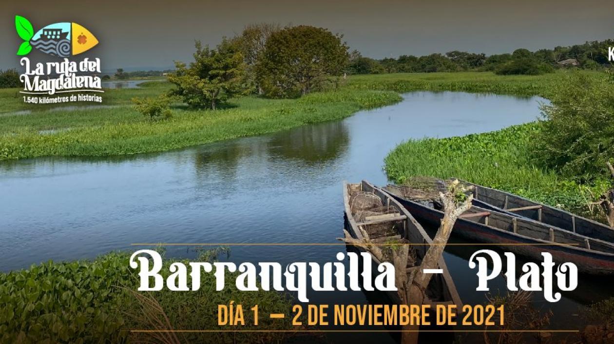 El primer día fue el trayecto Barranquilla- Plato.