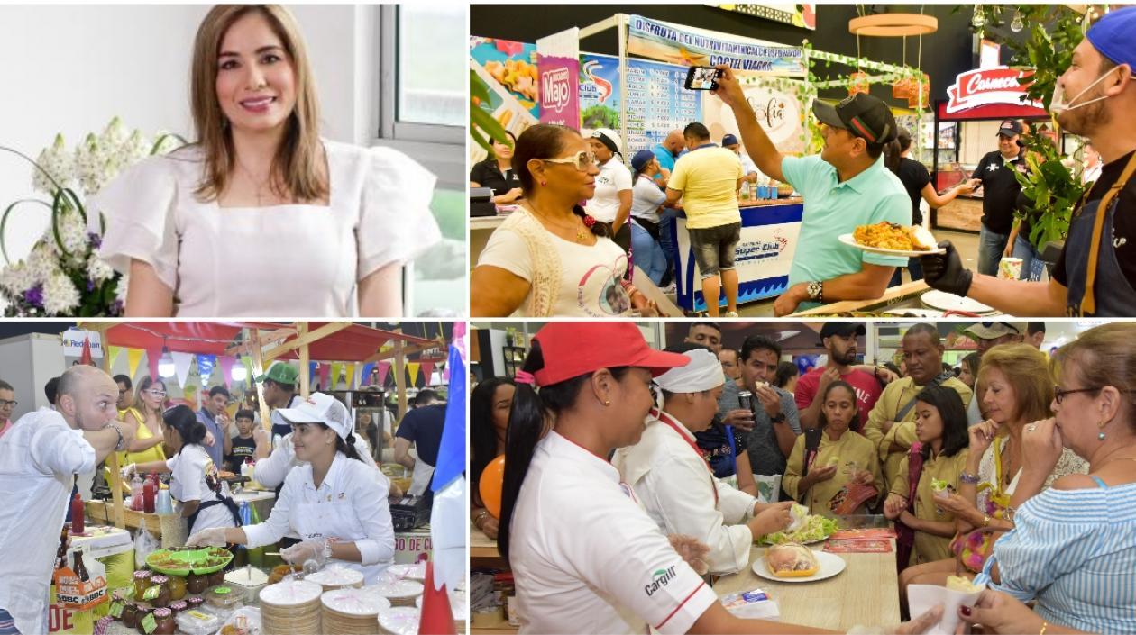 Yilda Castro, directora de Fenalco, hizo un llamado a apoyar a los restaurantes en Sabor Barranquilla.