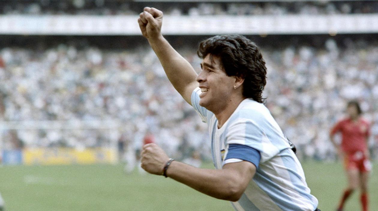 Diego Maradona, jugador argentino, fallecido el año pasado. 