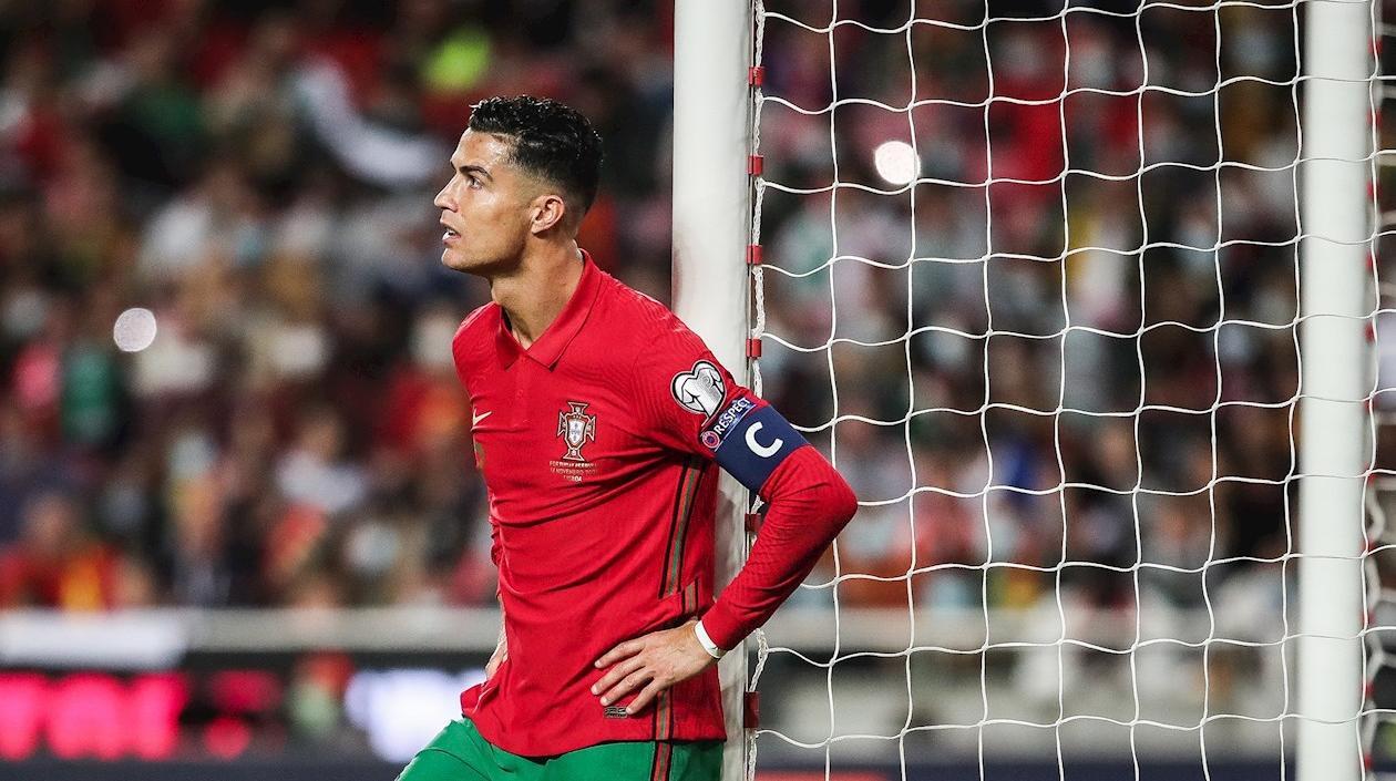 El delantero de la selección de Portugal, Cristiano Ronaldo.