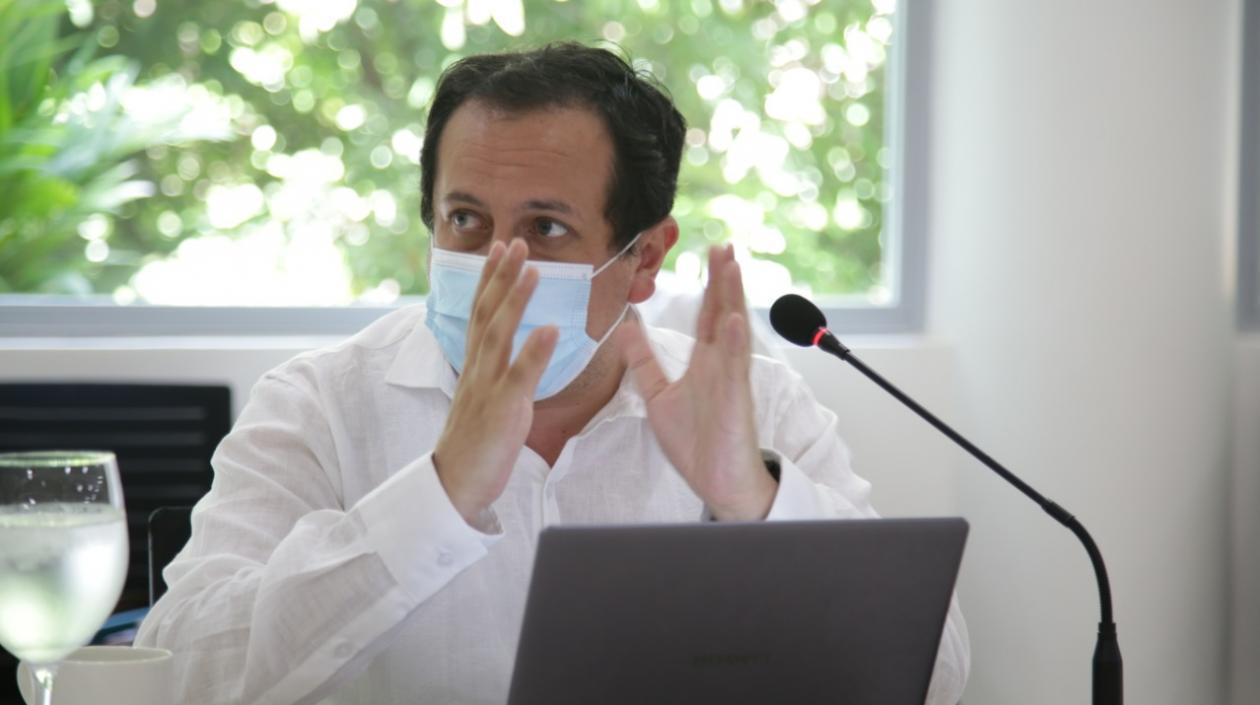 Julián Fernández, director de Epidemiología y Demografía de Ministerio de Salud.