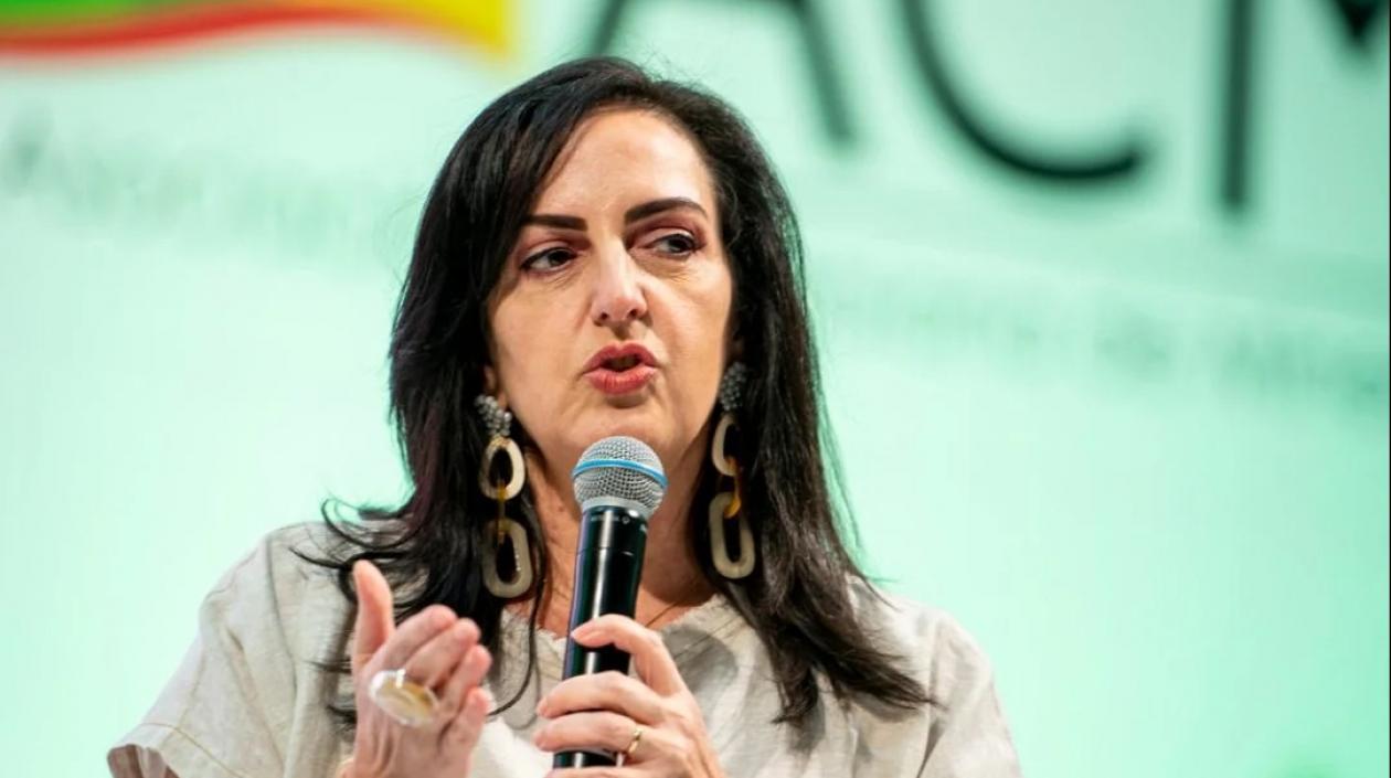 María Fernanda Cabal, senadora del Centro Democrático. 