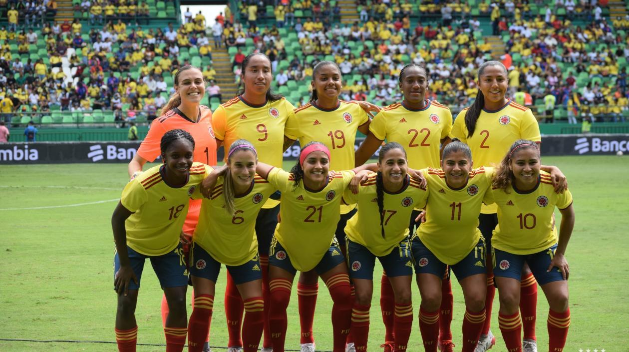 Selección Colombia femenina. 