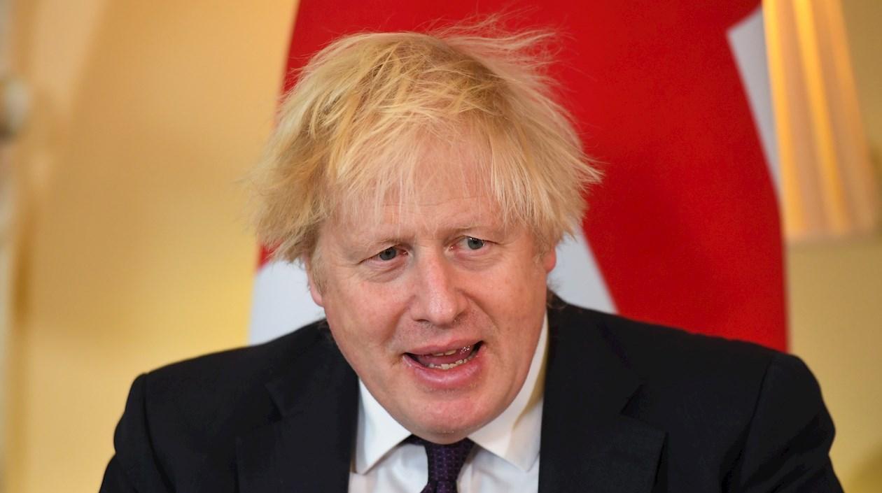 Boris Johnson, primer ministro de Reino Unido.