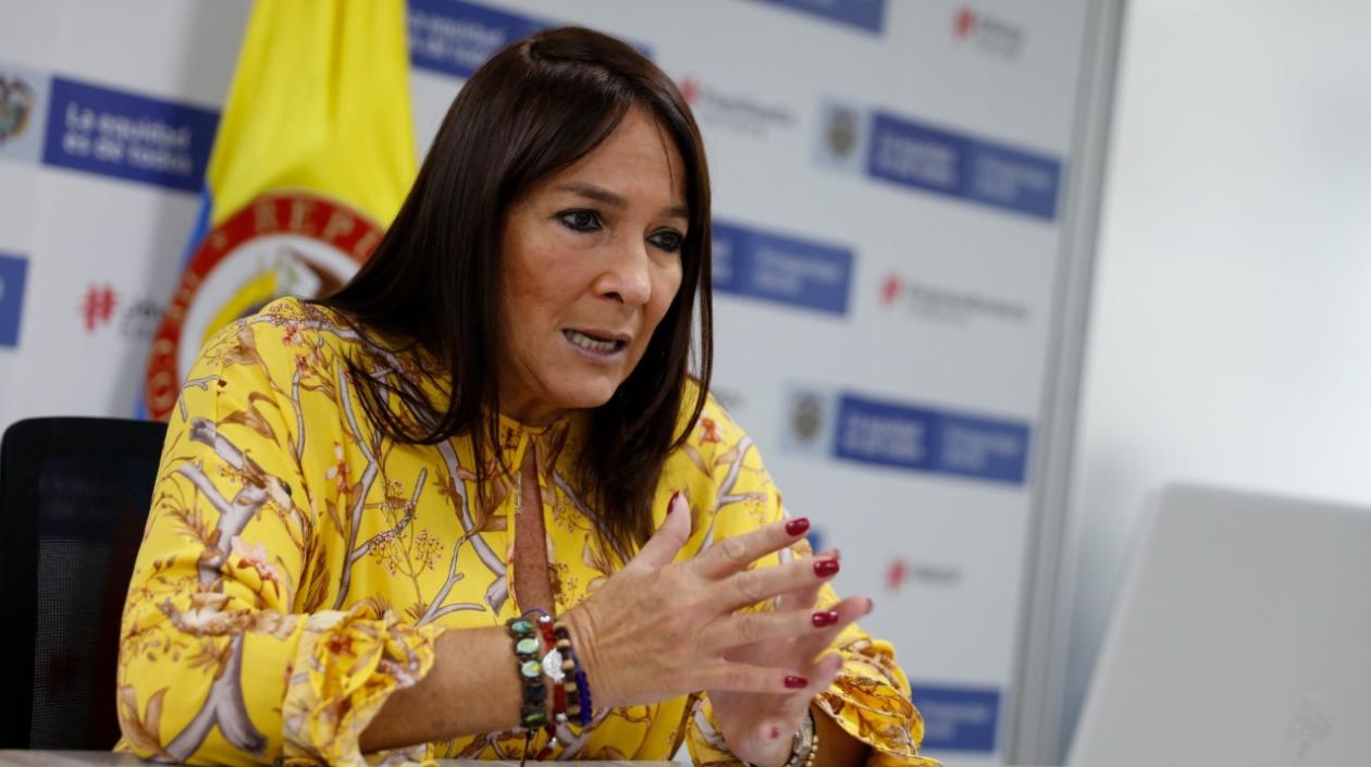 La directora de Prosperidad Social, Susana Correa Borrero.