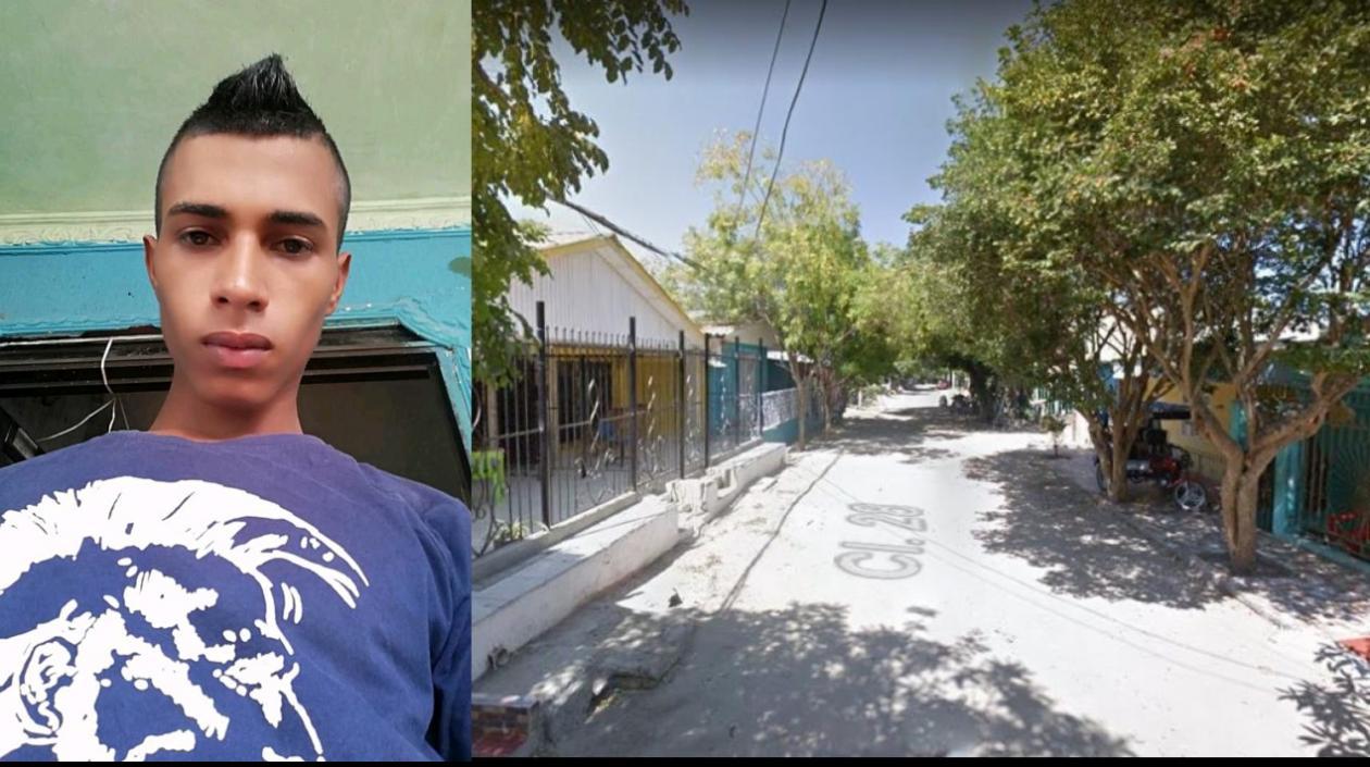 Samir Orozco, asesinado en el barrio Ferrocarril.