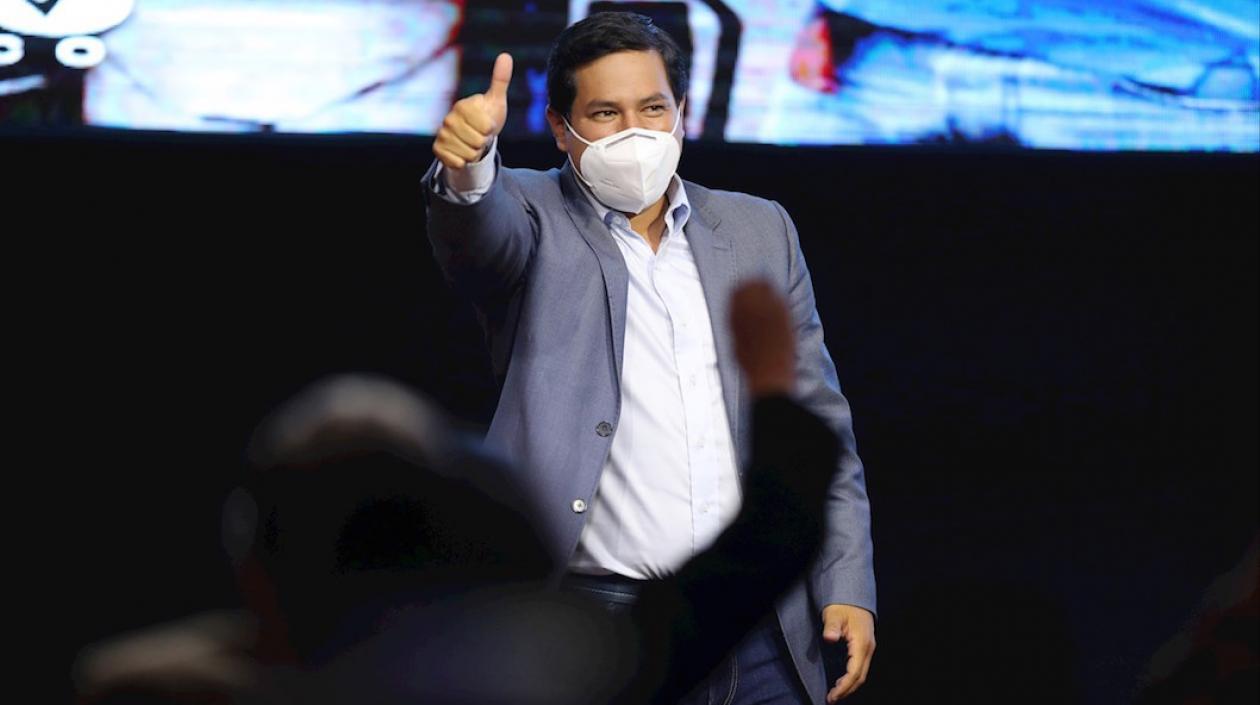 Andrés Arauz, candidato presidencial en Ecuador.