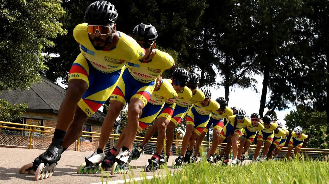 Alex Cujavante encabeza la fila de corredores de Colombia. 