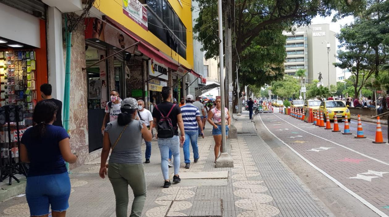 Paseo de Bolívar de Barranquilla.