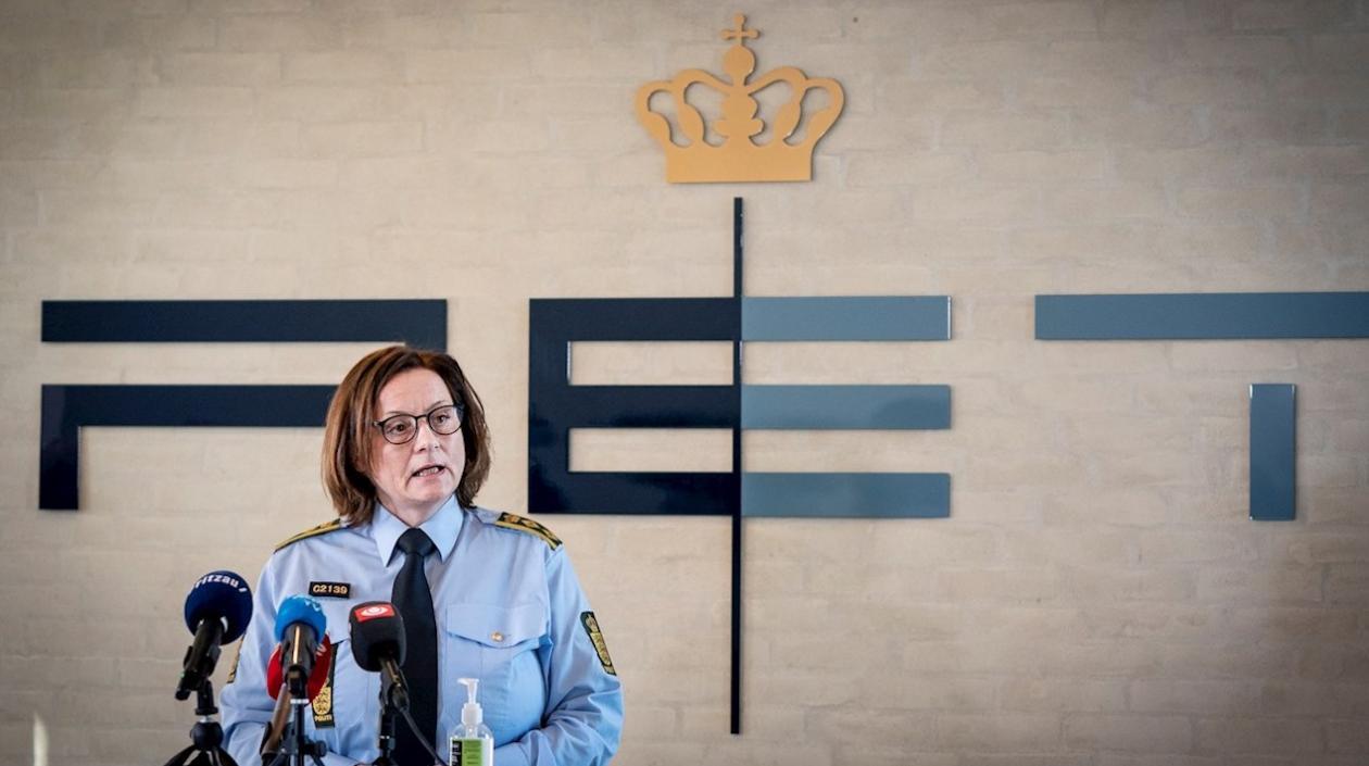  Lene Sorensen, directora del departamento de policía de Zelanda.