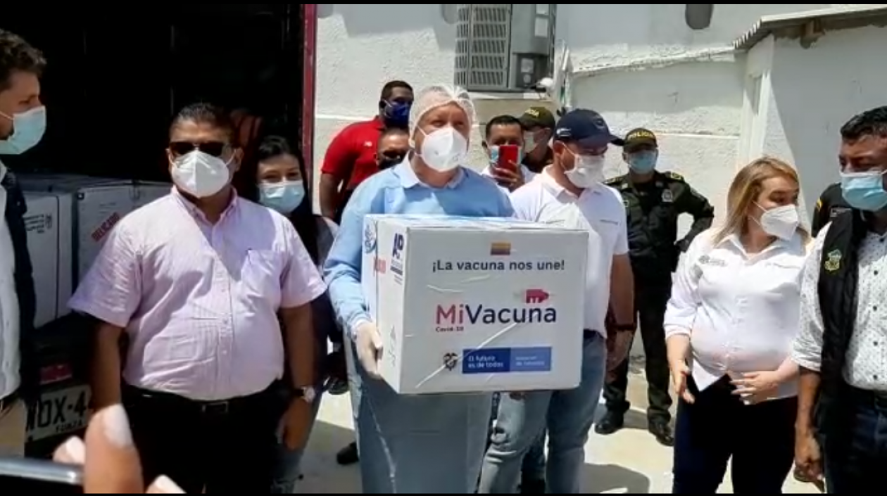 Llegada de las primeras vacunas contra el Covid-19 a Barranquilla