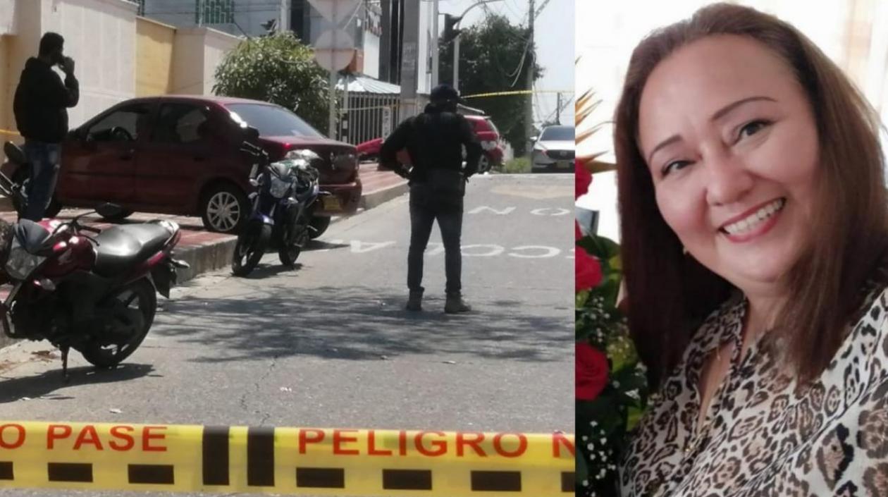 Claudia Rodríguez Delgado fue asesinada cuando se encontraba en este vehículo. 