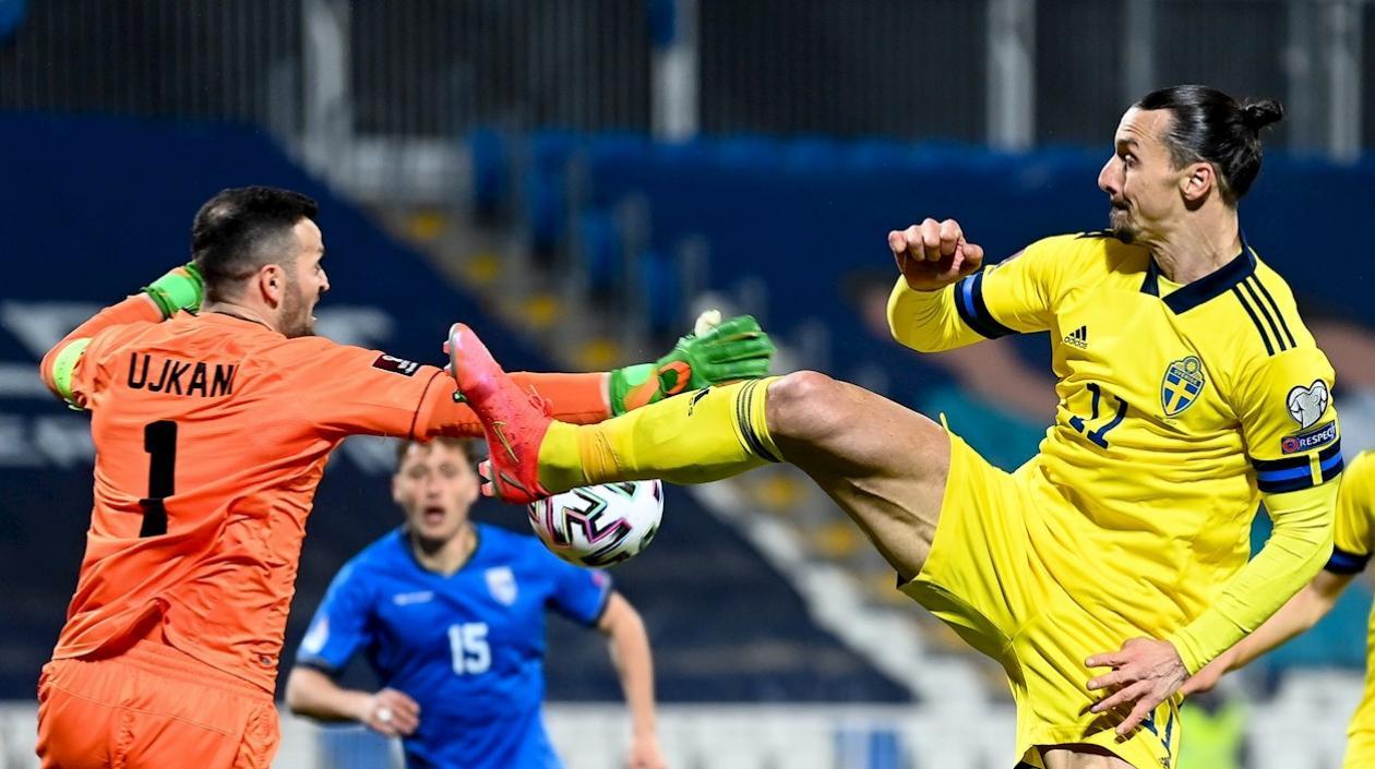 El regreso de Zlatan Ibrahimovic a la selección Suecia fue una de las noticias de la jornada. 