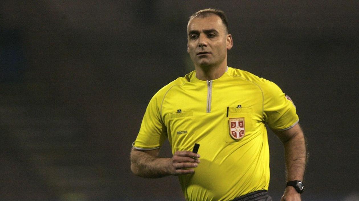 Srdjan Obradovic, árbitro serbio. 