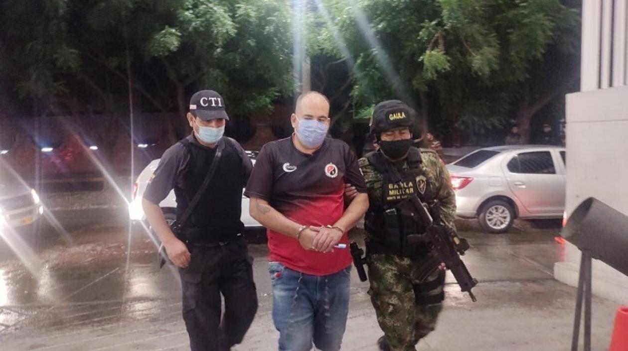 José Benildo Durán, alias 'Pato', capturado.