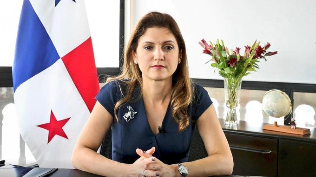 Erika Mouynes, ministra de Relaciones Exteriores de Panamá.
