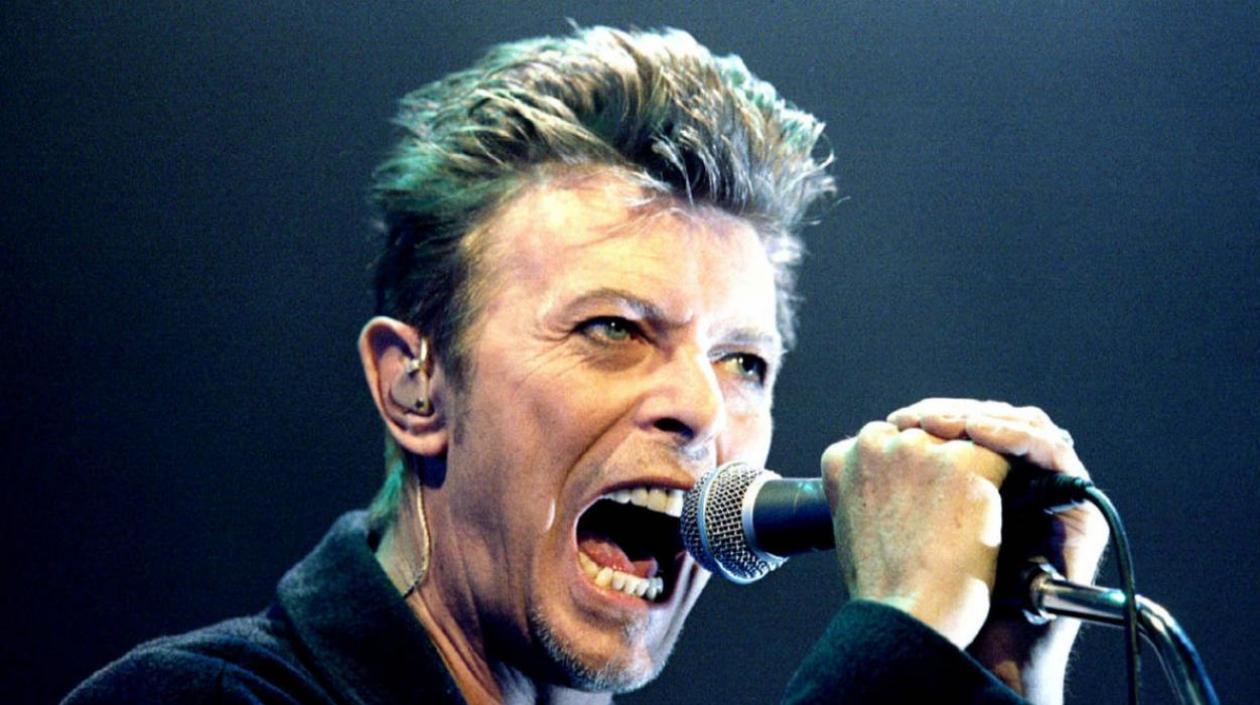 El cantante David Bowie.