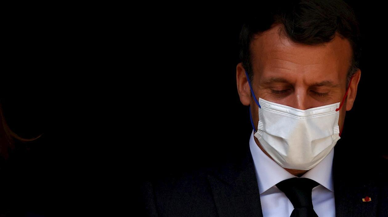 El Presidente de Francia, Emmanuel Macron.