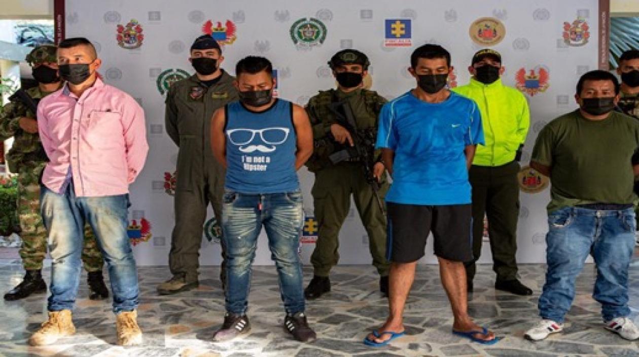 Presuntos disidentes de las FARC.