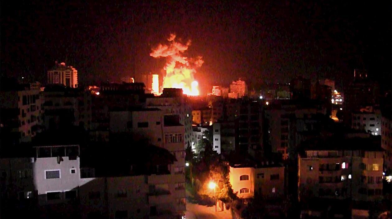 Imagen de los bombardeos.