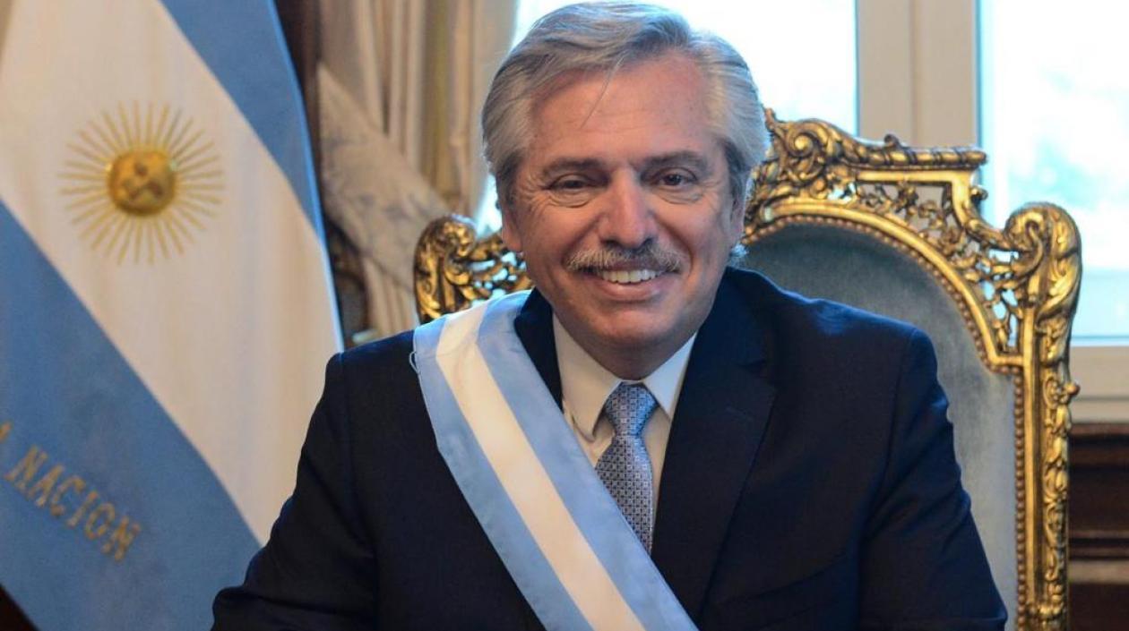 Alberto Fernández, Presidente de Argentina. 