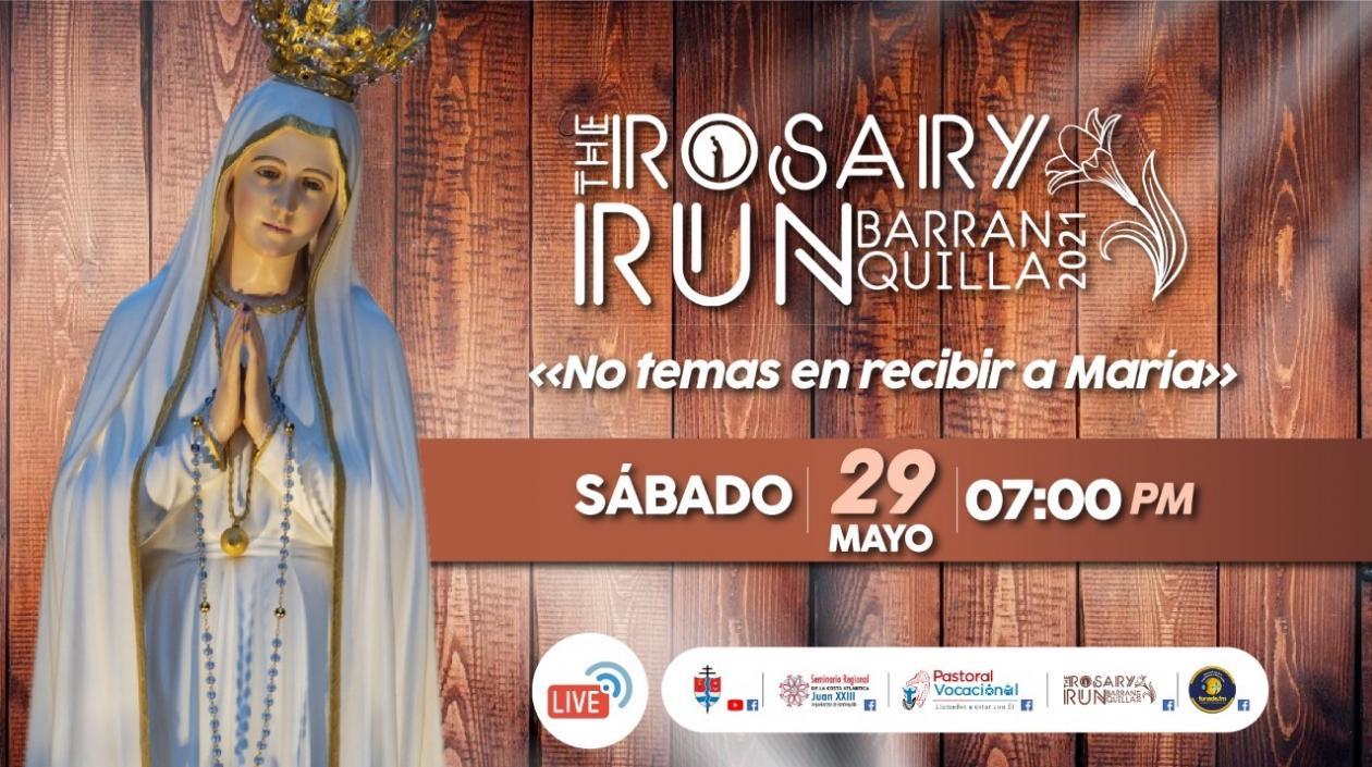 The Rosary Run en Barranquilla será este sábado.