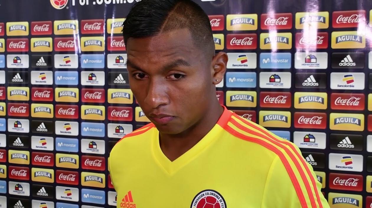 Alfredo Morelos, jugador colombiano.