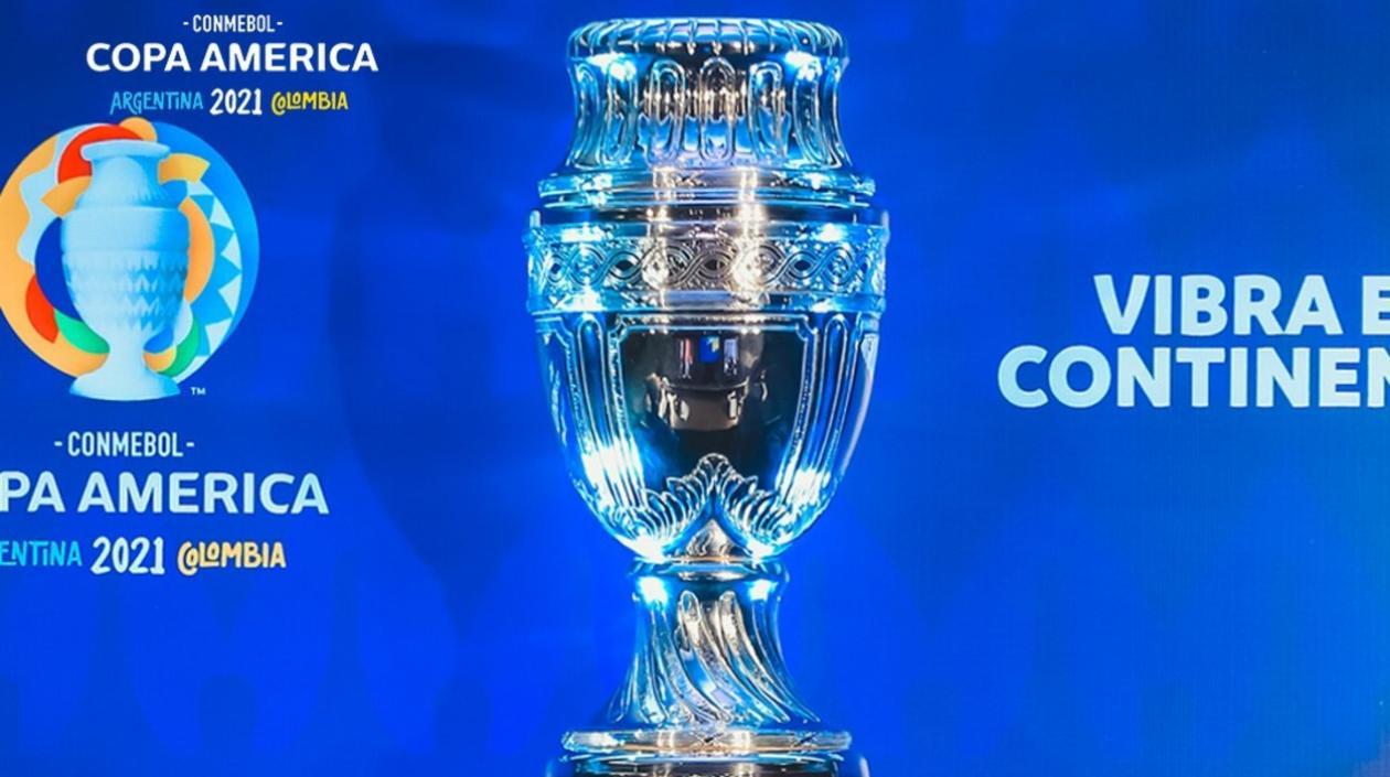 Trofeo de la Copa América. 