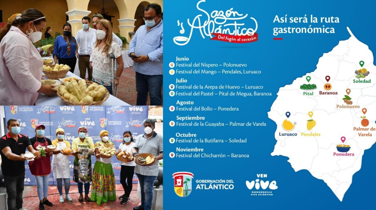 ‘Sazón Atlántico’ seguirá apoyando a matronas, productores y campesinos, en el marco de la campaña de reactivación ‘Ven vive Barranquilla, vive Atlántico’.