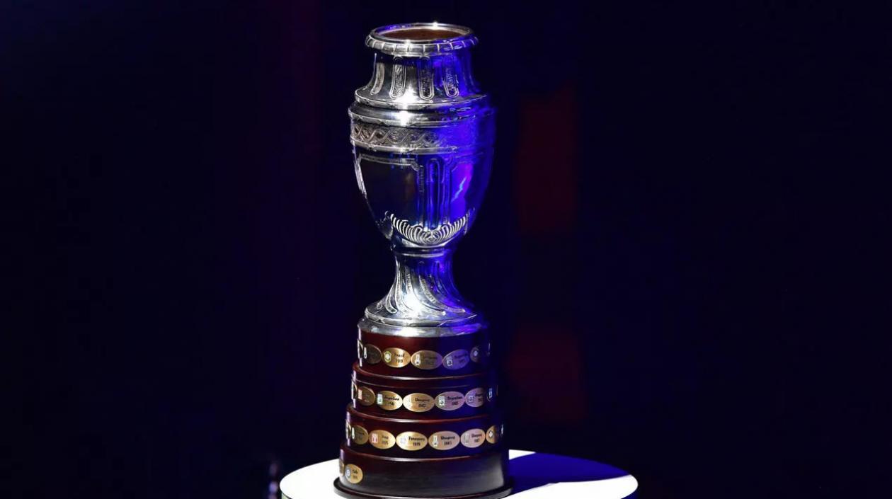 Trofeo de la Copa América. 
