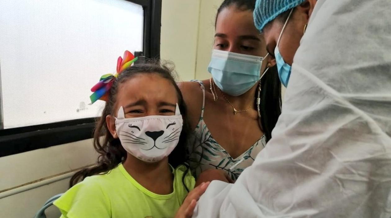 Vacunación en el Zoológico de Barranquilla.