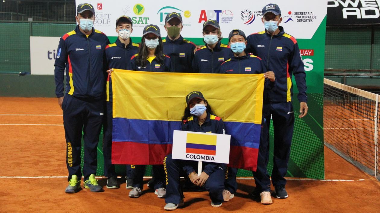 Selección Colombia de tenis sub-14.
