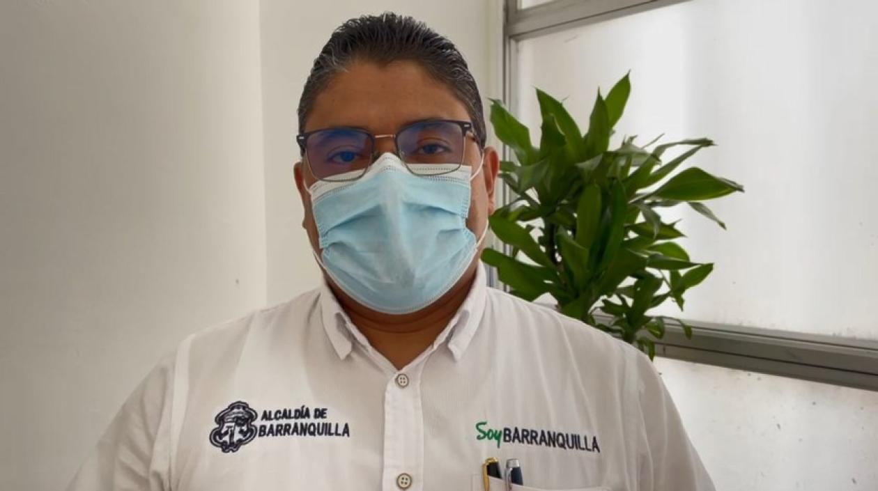 El Secretario de Salud de Barranquilla, Humberto Mendoza