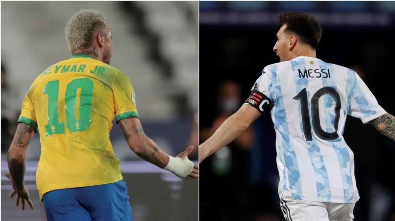 Neymar y Lionel Messi son los protagonistas de la final. 