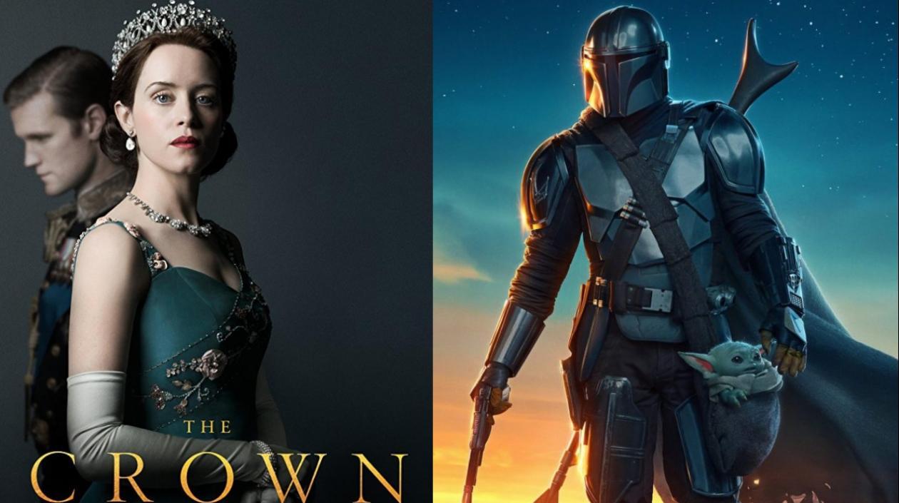 "The Crown" y "The Mandalorian" 