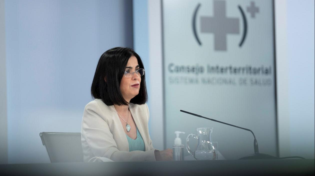 La ministra de Sanidad de España, Carolina Darias.