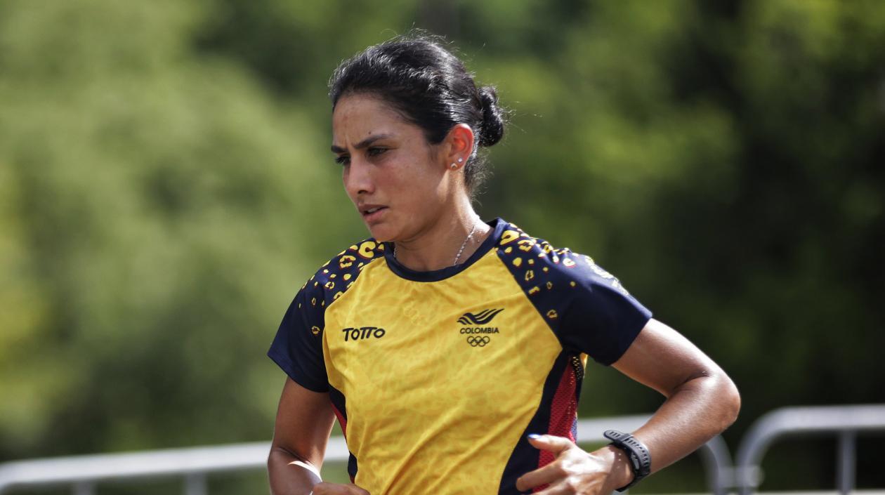Angie Orejuela representará al país en la maratón femenina. 