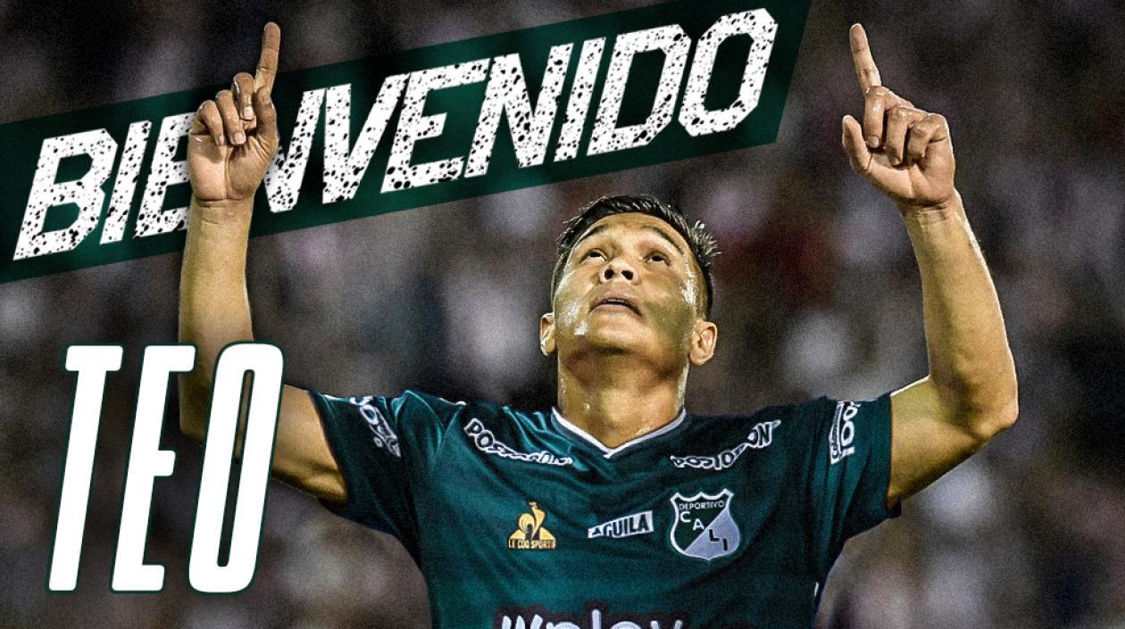 Deportivo Cali confirma Teófilo Gutiérrez
