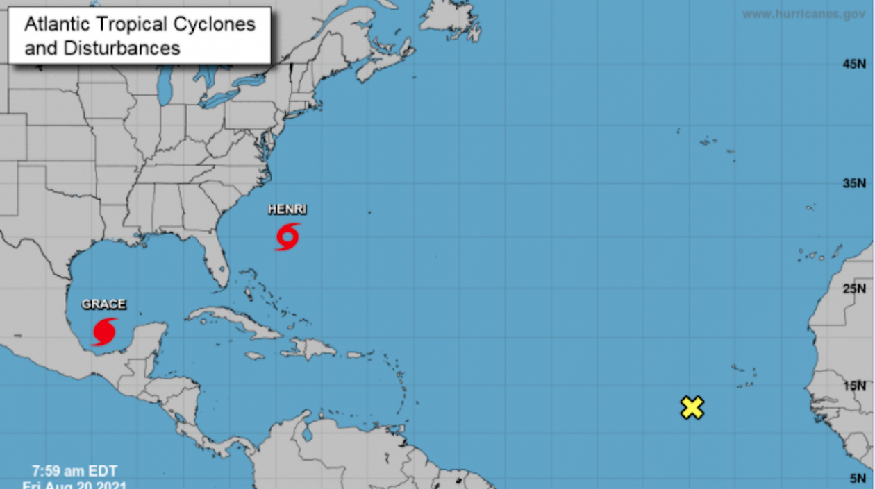  Grace alcanzará fuerza de huracán antes de tocar territorio mexicano esta noche.